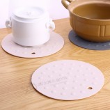 Produtos domésticos de cozinha Antiderrapante almofada de isolamento de silicone xícara de chá tigela placa borboleta placemat rodada anti-engomar Pad