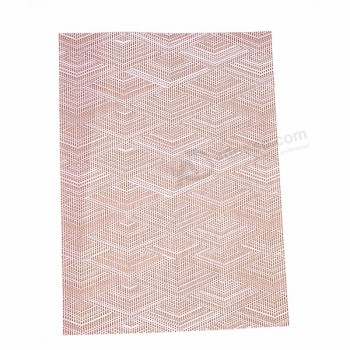 Retro Original Bamboo Curtain Folding Tea Table Carpet Runner Cushion Collection Felt Placemats Set of 6 Absorbent Table Mats