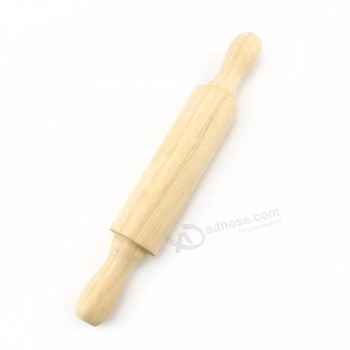 Mini rodillo de madera para niños pequeños de madera de 8 pulgadas