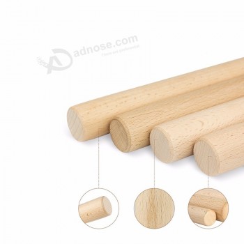 Venta al por mayor de tamaño personalizado y diseño de madera de amasar hogar bola de masa de masa de la barra de fideos herramientas para hornear