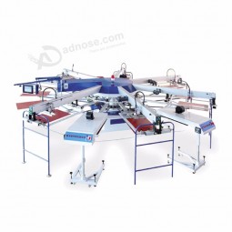Siebdruckmaschine, Mehrfarb-Siebdruckmaschine