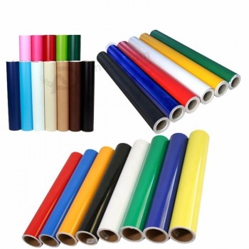 Haute qualité Chine bon marché brillant ou mat vinyle de couleur orale / vinyle de découpe coloré pour machine de traçage