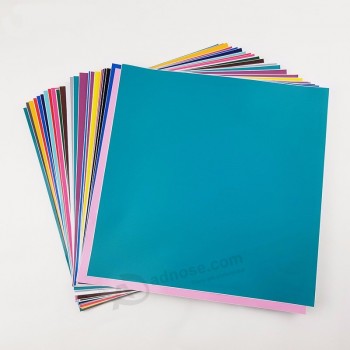 12 « x12 » adhésif décalcomanie feuilles 38 variété couleur amovible Cricut Premium vinyle