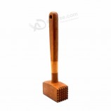 Outil de cuisine en bois durable Viande de bœuf Attendrisseur Marteau à viande
