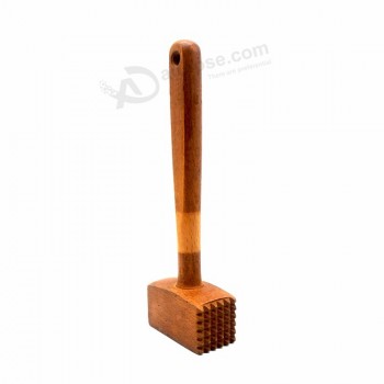 Outil de cuisine en bois durable Viande de bœuf Attendrisseur Marteau à viande