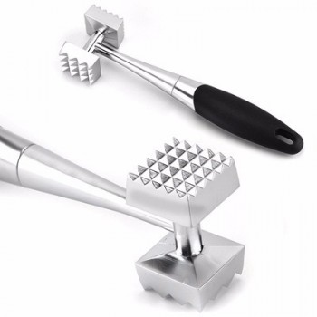 Gadgets de cuisine en acier inoxydable 304 de haute qualité Tendre viande marteau Briser la viande en liberté pour la cuisine