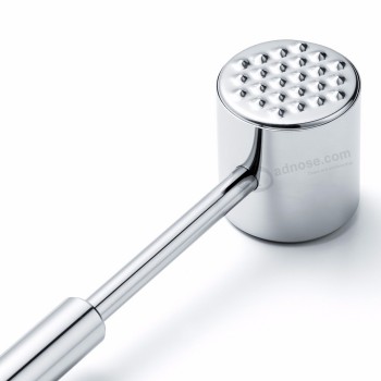 Ustensile de cuisine en gros S304 en acier inoxydable de qualité alimentaire attendrisseur de viande durable / marteau à viande / attendrisseur de steak de bœuf