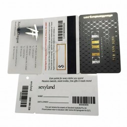 Maker promotion custom cr80 30mil d’épaisseur vip fidélité plastique blanc pvc id adhésion cadeau impression carte de visite