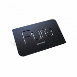 Chine usine prix compétitif personnalisé & givré imprimé en métal carte de visite or