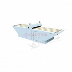 máquina de envasado troquelado de rodillo plano para cartón de papel