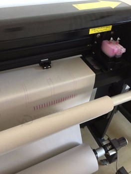 jindex high-speed continue inkjet plotter 2 koppen kledingpatroon printer prijs