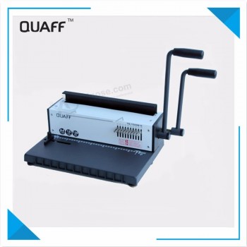 Chine Fournisseur Double Poignée Réglable Livre Reliure Machine / Reliure Pour Bureau & École