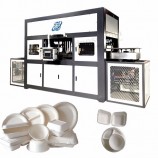 Machine de fabrication de gobelets de tasse de goulet de goulet de pulpe de bagasse jetable jetable biodégradable