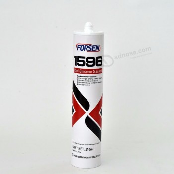 2020 grossiste rtv fabricant de joints en caoutchouc de silicium, échantillon gratuit clair rouge noir gris rtv mastic adhésif silicone