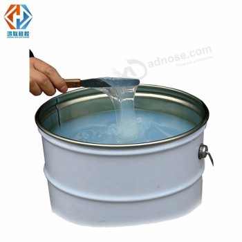 Silicone liquide transparent pour semelle intérieure de chaussure fabriquant du silicone souple après durcissement du caoutchouc de silicone transparent de qualité FDA