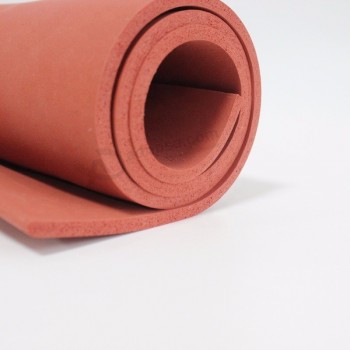 Matériau en caoutchouc de silicone en feuille moussante de 1 mm 3 mm