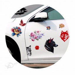 aangepaste zelfklevende vinyl PVC wrap bumper sticker voor auto