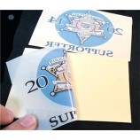 Пользовательские виниловые наклейки, наклейка автомобиля, прозрачные прозрачные наклейки ПВХ наклейки на б