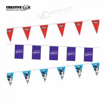 décoration suspendue personnalisée imprimé fanion ligne fil drapeau nid d’ange