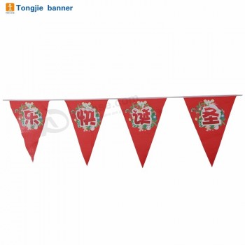 Drapeau en tissu bon marché coloré pour la fête