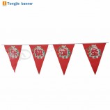 colorful cheap fabric flag bunting for party