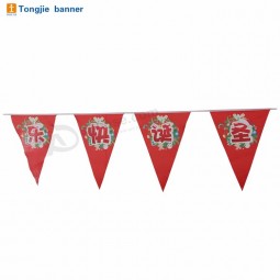 colorful cheap fabric flag bunting for party