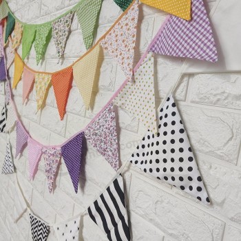 hoge kwaliteit bunting en touwvlag, party deco muur vlaggen