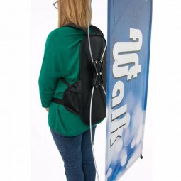 2020 outdoor advertising backpack walking sign x banner