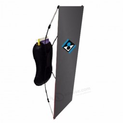 Advertising moving backpack x banner mobile backpack walking banners