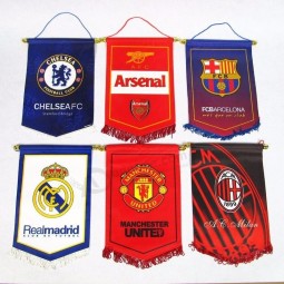 Customized Custom Wall Pennant Fans Exchange Flag Football For Your Event Anniversary