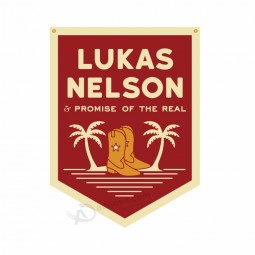 Banderines de fieltro personalizados para anuncios publicitarios y actividades escolares