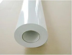 Adesivo autoadesivo in PVC bianco lucido per stampa eco-solvente