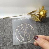 Impression d’autocollants d’étiquettes imperméables, autocollant d’étiquette personnalisé transparent