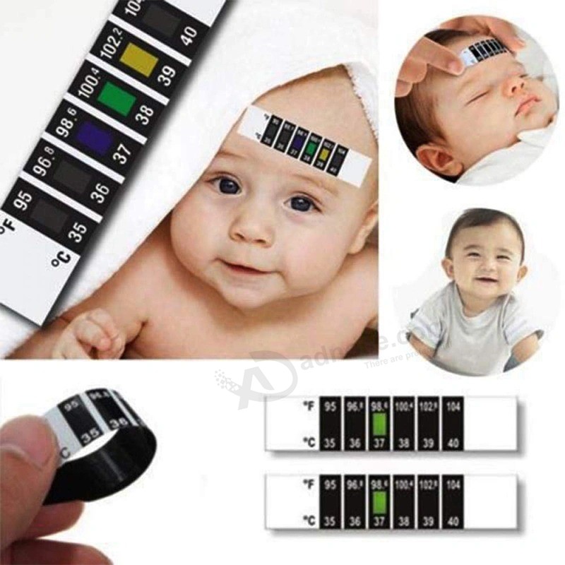 Safe infant Baby temperature Forehead temperature Test Sticker