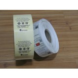 Étiquette personnalisée, vinyle imperméable, auto-adhésif, logo, étiquette, étiquette, impression en rouleau, conception de produit, impression d’étiquettes, autocollants