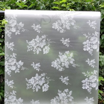 Verre autocollant statique de film de fenêtre personnalisé pour la décoration intérieure