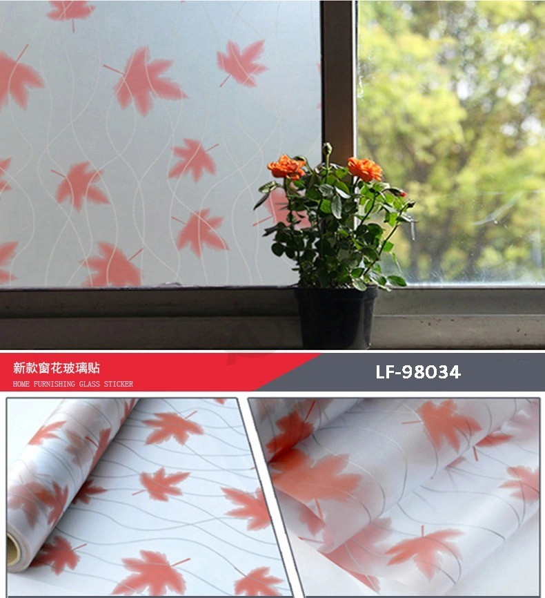 Custom window Film static Cling sticker Glass for home Decor