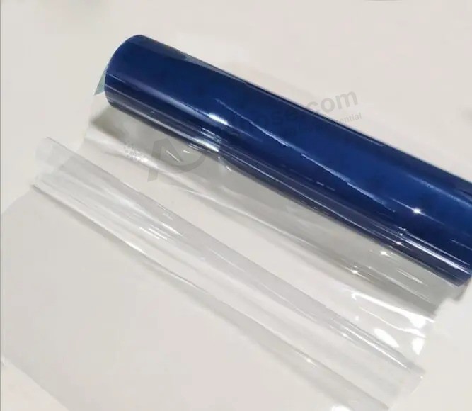 Película de arte de ventana adhesiva estática de PVC PE súper transparente