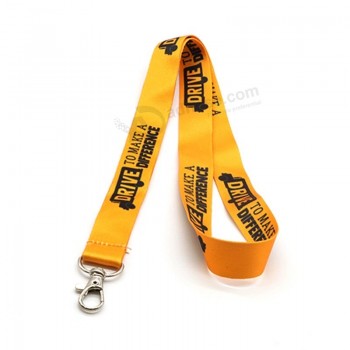 Customize Various Patterns Sublimation Printed Festival Promotional Ribbon Lanyard