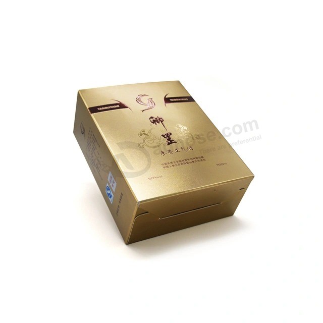 2020 Golden Paper Customized Printed Handmade Paper Gift Packing Box