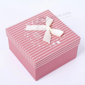 Boîte d’emballage cadeau en papier de haute qualité