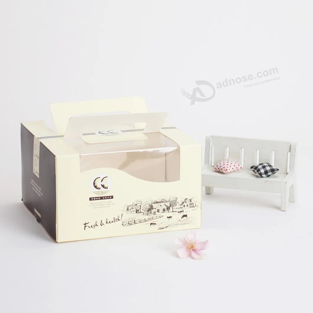 Paper Food Cake Packing Box Gift Promotional Paper Box