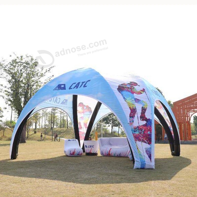 Коммерческая реклама продвижение надувной палатки паука для события