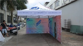 publicidad exterior impresa personalizada plegable Pop-up carpa de marquesina