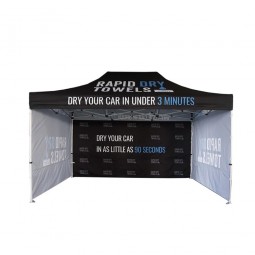 Carpas de toldo de gazebo al aire libre personalizadas de 10x15 pies publicitarios