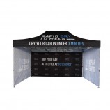 anunciando tendas de dossel externas personalizadas de 3 x 15 pés
