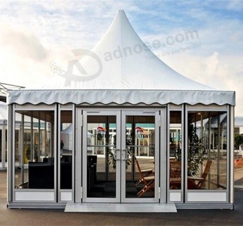 Gazebo Canopy 10X10 FT Pop up Salon Professionnel Publicité Personnaliser Tentes Extérieures