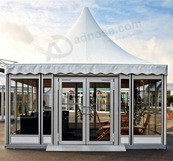 Pavillon Baldachin 10x10 FT Pop-up-Messe Werbung anpassen Outdoor-Zelte