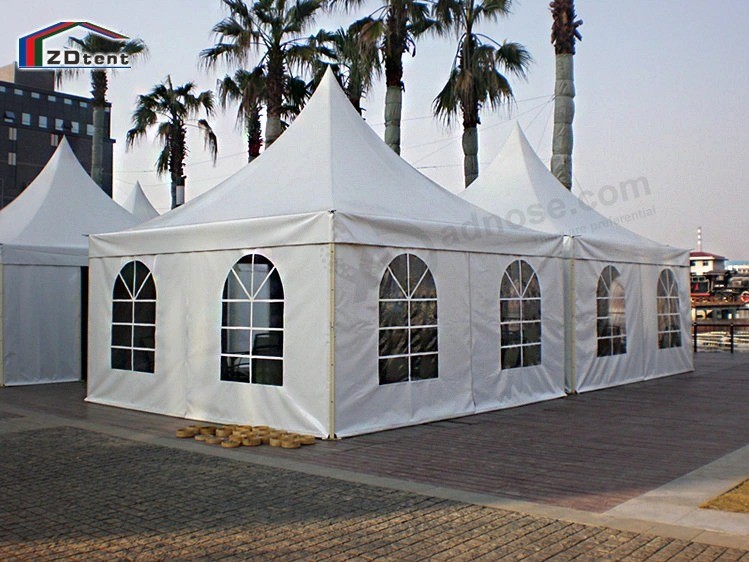 5mx5m 8mx8m 10mx10m Tenda a pagoda da giardino Tenda per eventi pubblicitari