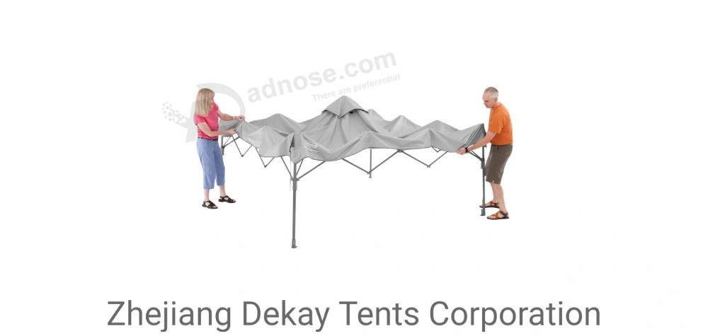 10X15FT铝板印刷广告弹出式雨棚折叠凉亭帐篷